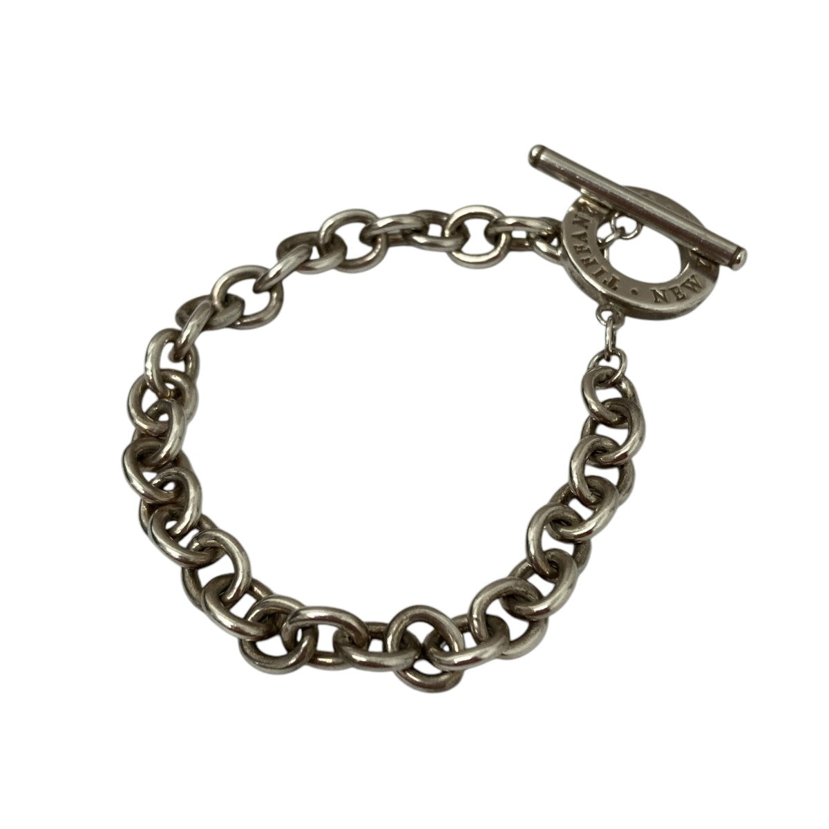 【ストリート×タイムレス】Tiffany & Co. シルバーブレスレット ストリート×タイムレス】Tiffany & Co. シルバーブレスレット