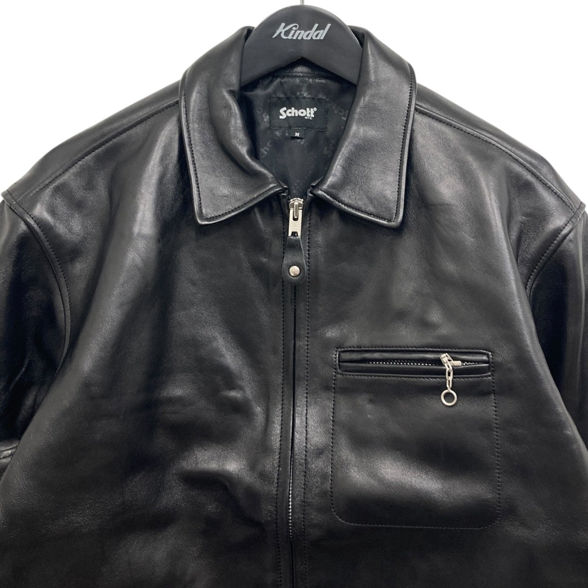 s*o様 Schott ブラック レザージャケット Schott ブラックレザージャケット