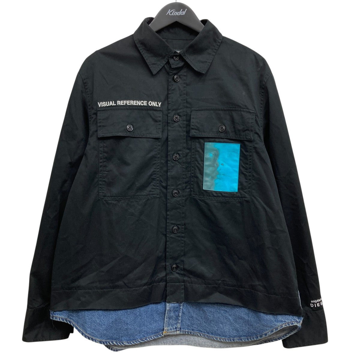 20AW デニム切替シャツ