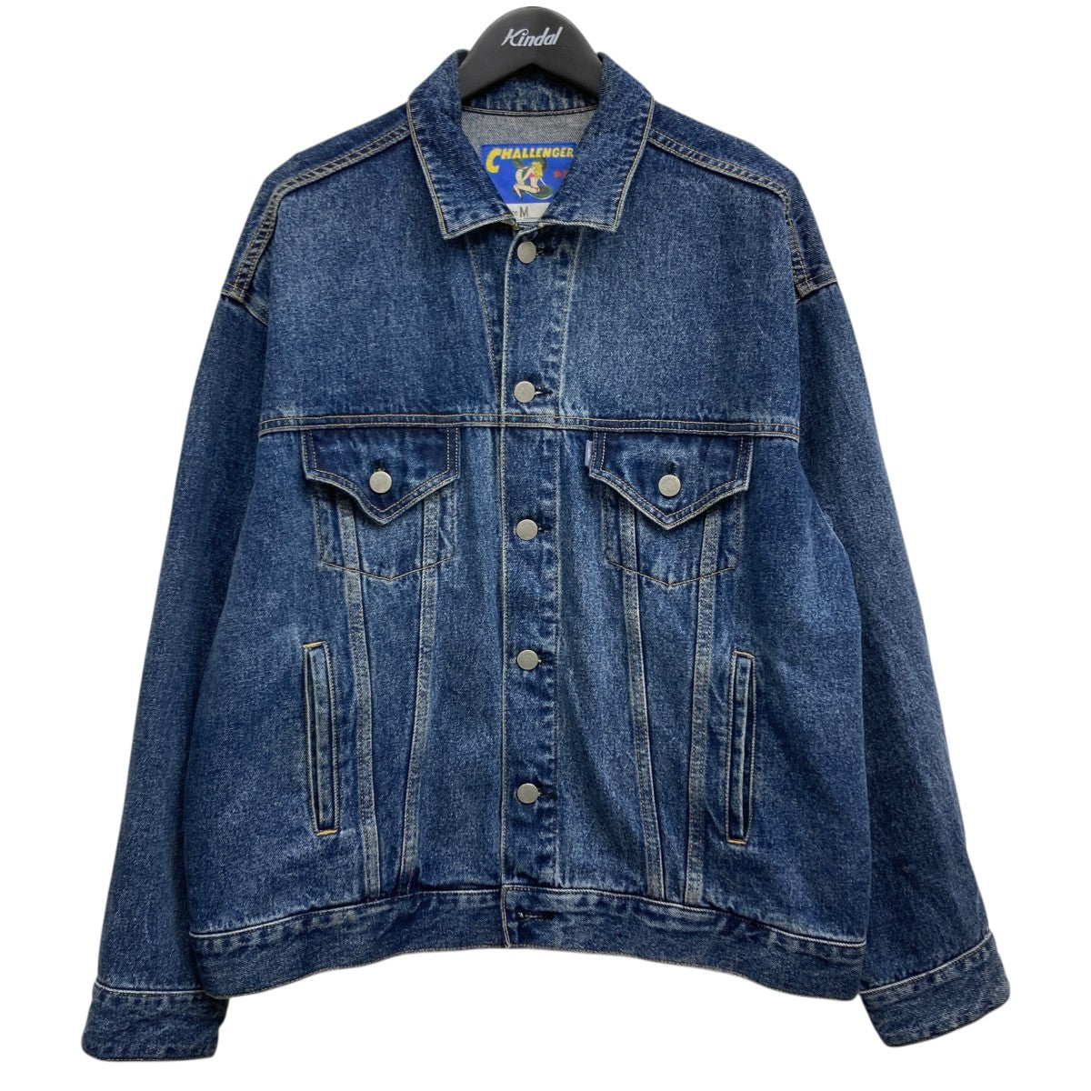 ICE WASHED PATCH DENIM JACKET デニムジャケット