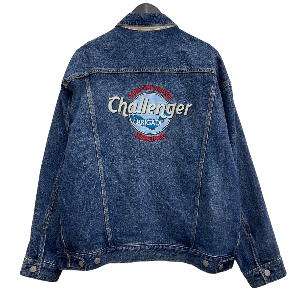 ICE WASHED PATCH DENIM JACKET デニムジャケット