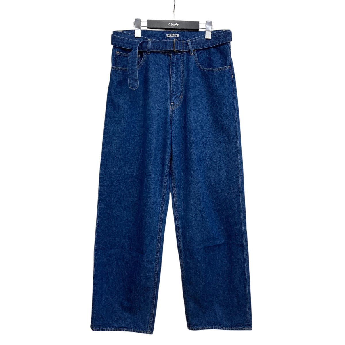 オーラリー AURALEE 25SS SELVEDGE LIGHT OZ DENIM BELTED