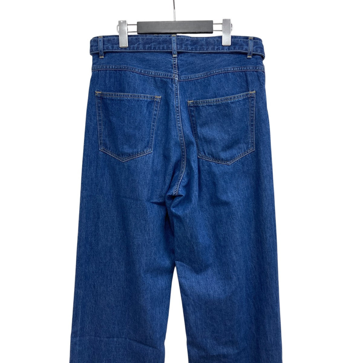 AURALEE(オーラリー) 25SSSELVEDGE LIGHT OZ DENIM BELTED PANTS