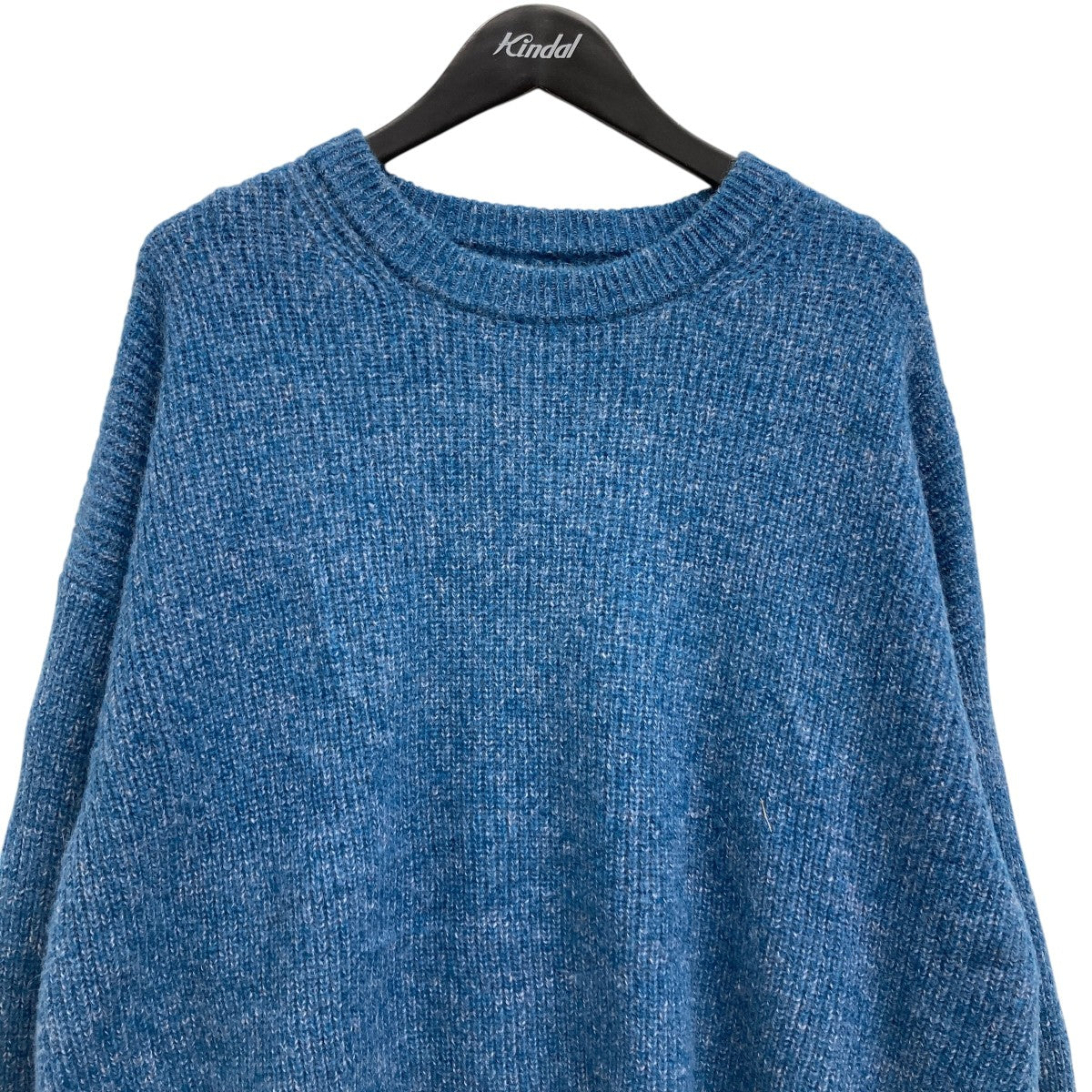 YOKE(ヨーク) BABY ALPACA RIB SWEATER クルーネックニット