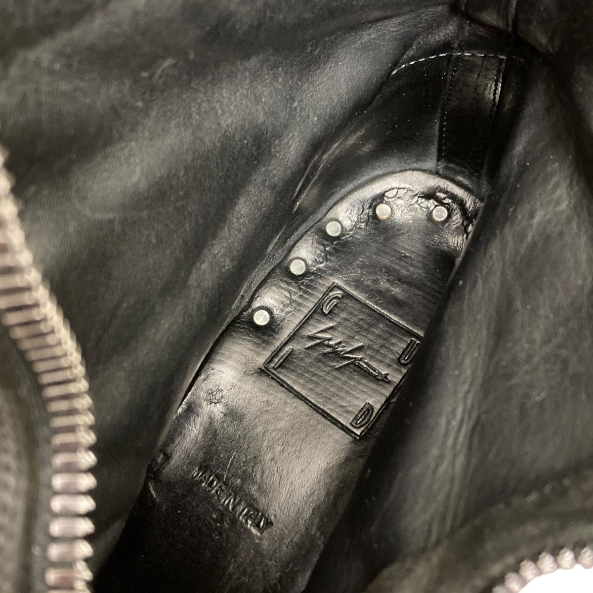 GUIDI×YOHJI YAMAMOTO Front Zip Boot ブーツ 788SZ ブラック