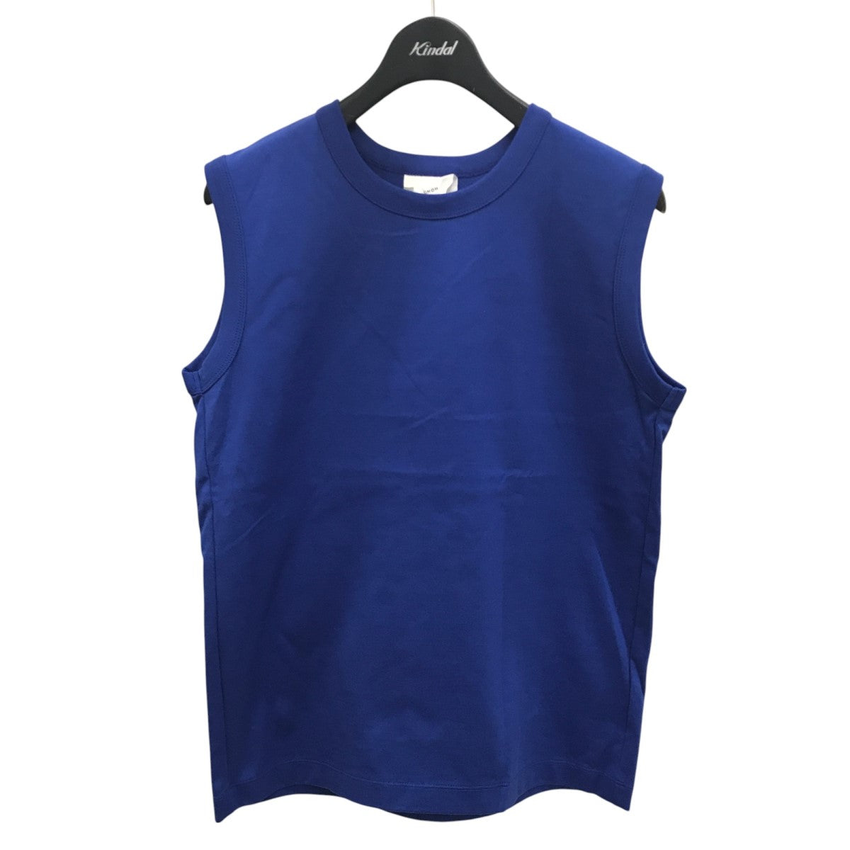 チノ CINOH REFINA SLEEVELESS T-SHIRT 半袖Tシャツ ブルー サイズ：38 CINOH(チノ) REFINA SLEEVELESS T-SHIRT半袖Tシャツ ブルー
