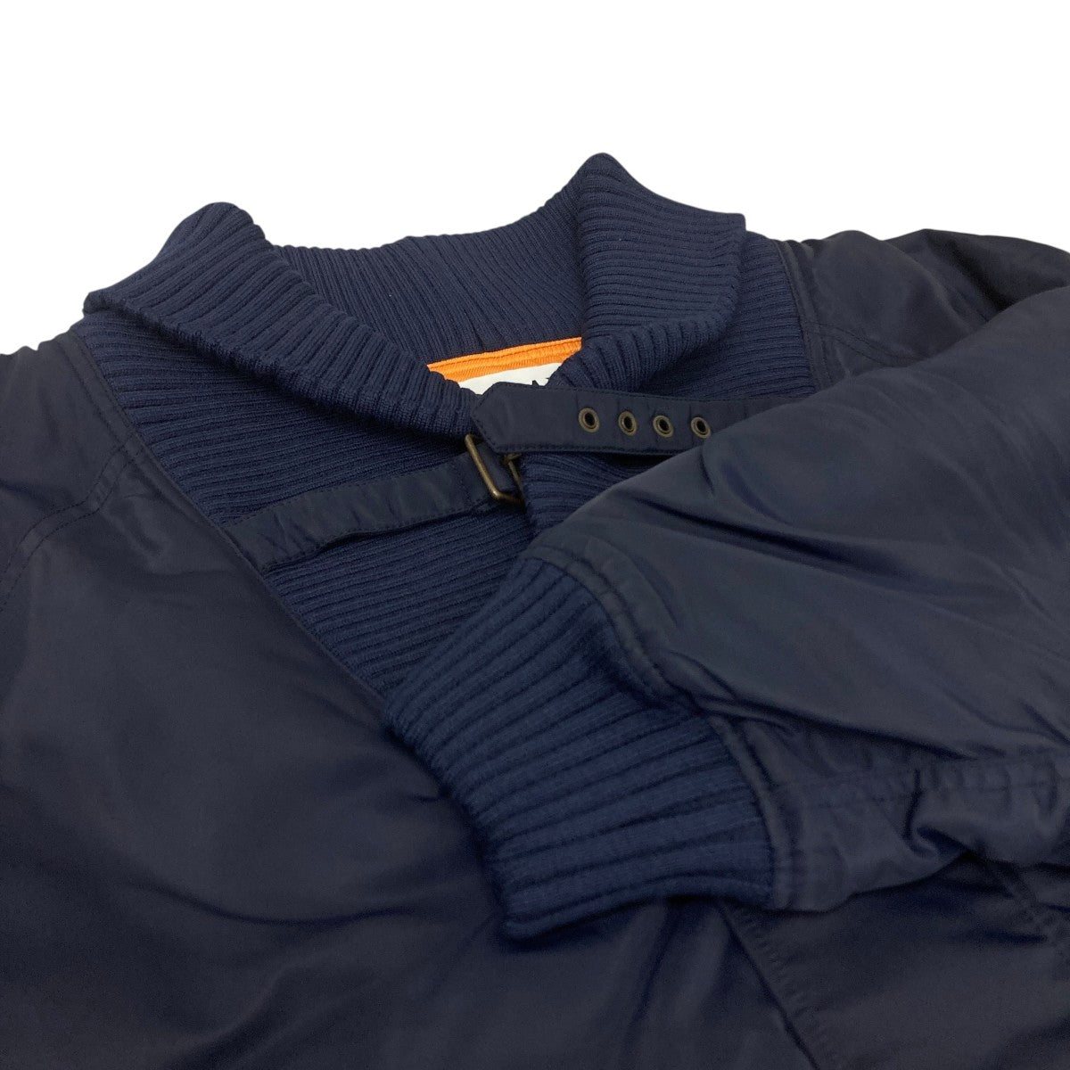 LOEWE(ロエベ) ボンバージャケット S359Y02XCH ネイビー サイズ 32