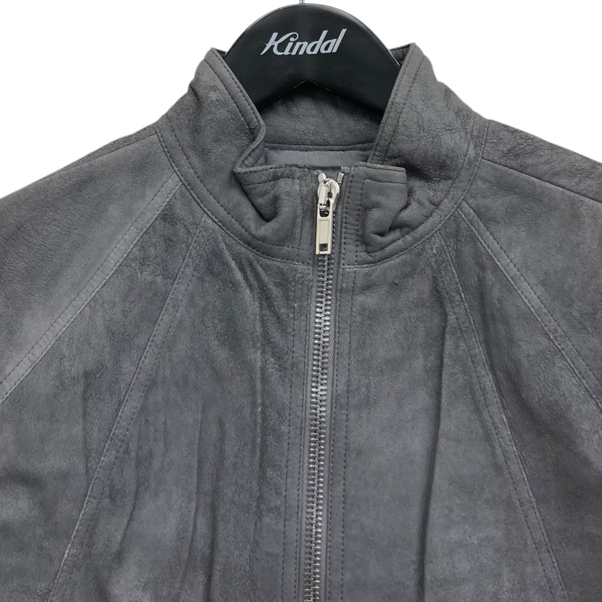 RICK OWENS(リックオウエンス) レザージャケット RU19F4761-LBA グレー