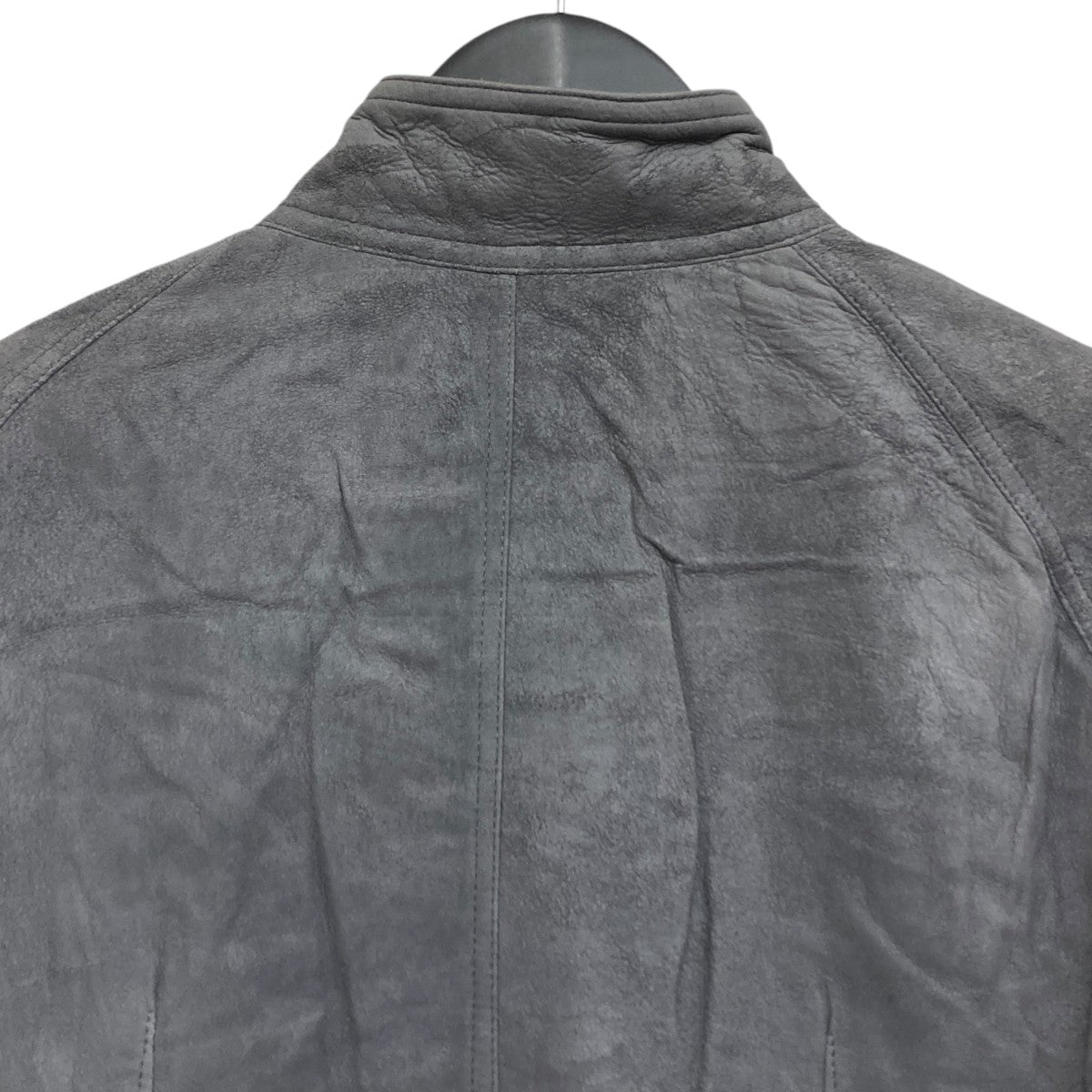 RICK OWENS(リックオウエンス) レザージャケット RU19F4761-LBA グレー