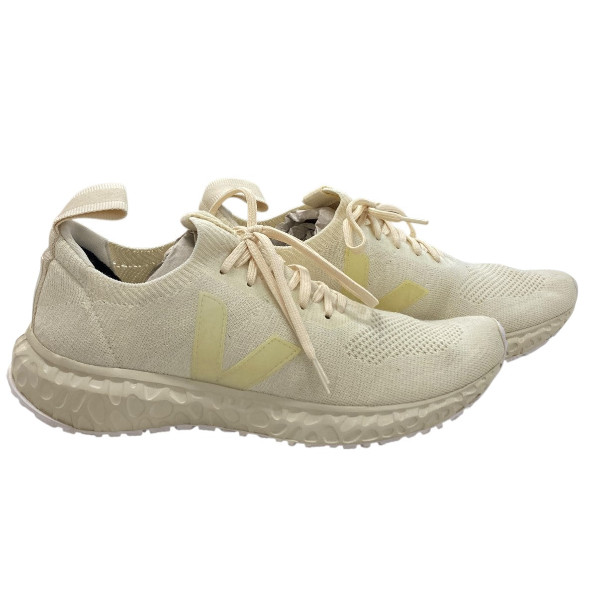 スペシャル特典 VEJA×RICK OWENS ローカットスニーカー ベージュ サイズ 28.5 アイドルグッズ