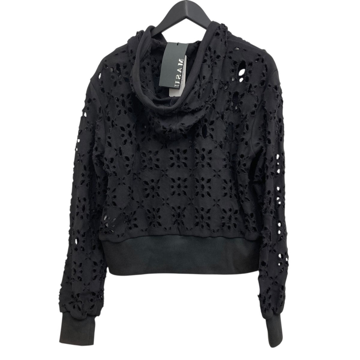 MASU(エムエーエスユー) FLOWER HOLE ZIP-UP SWEAT PARKA