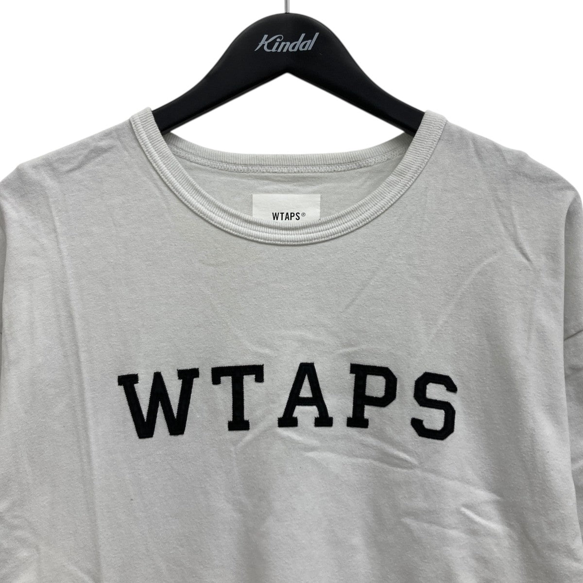 WTAPS(ダブルタップス) ロゴTシャツ 241ATDT-CSM21 ホワイト