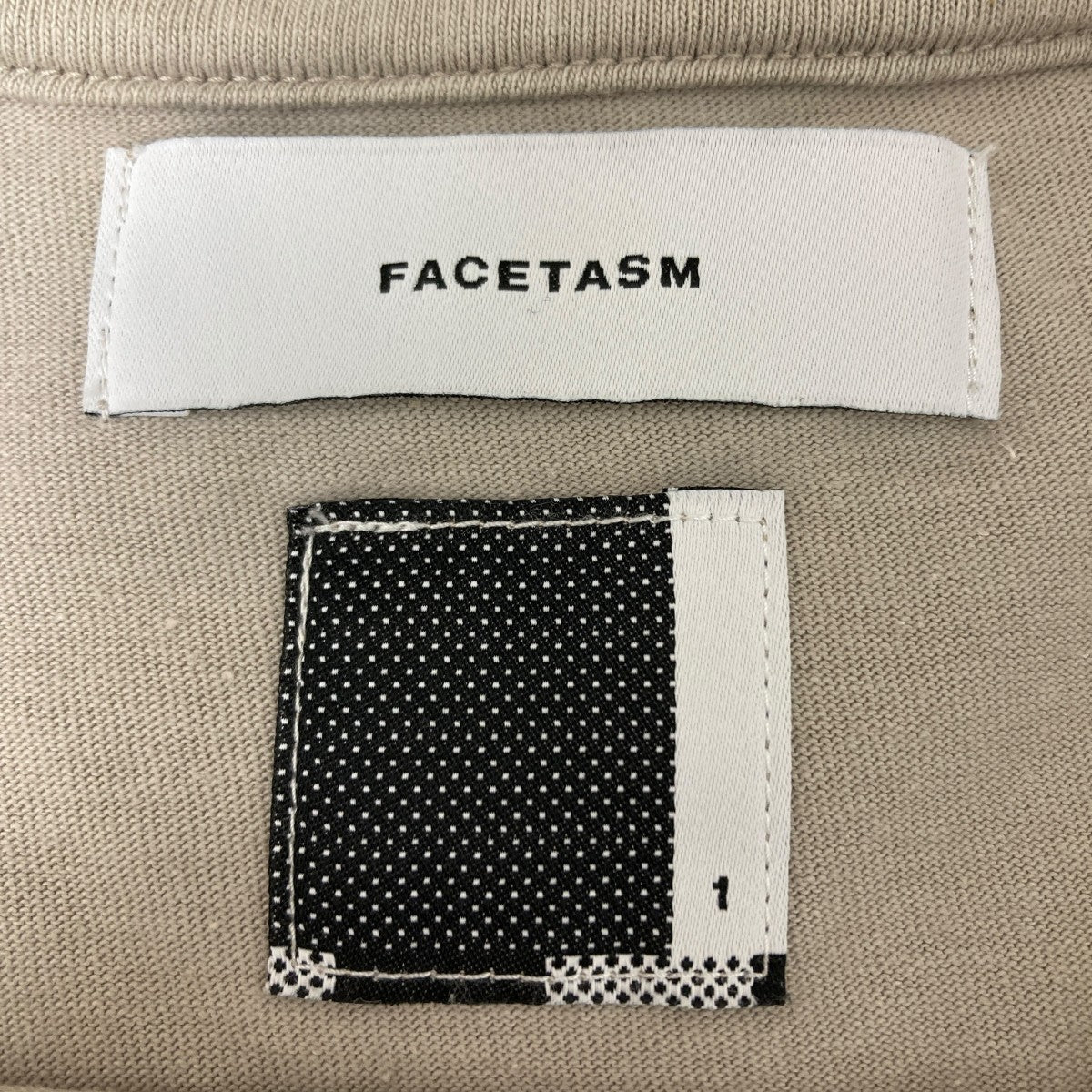 FACETASM LOGO PRINT TEE プリントTシャツ 古着・中古-4枚目のアイテム画像
