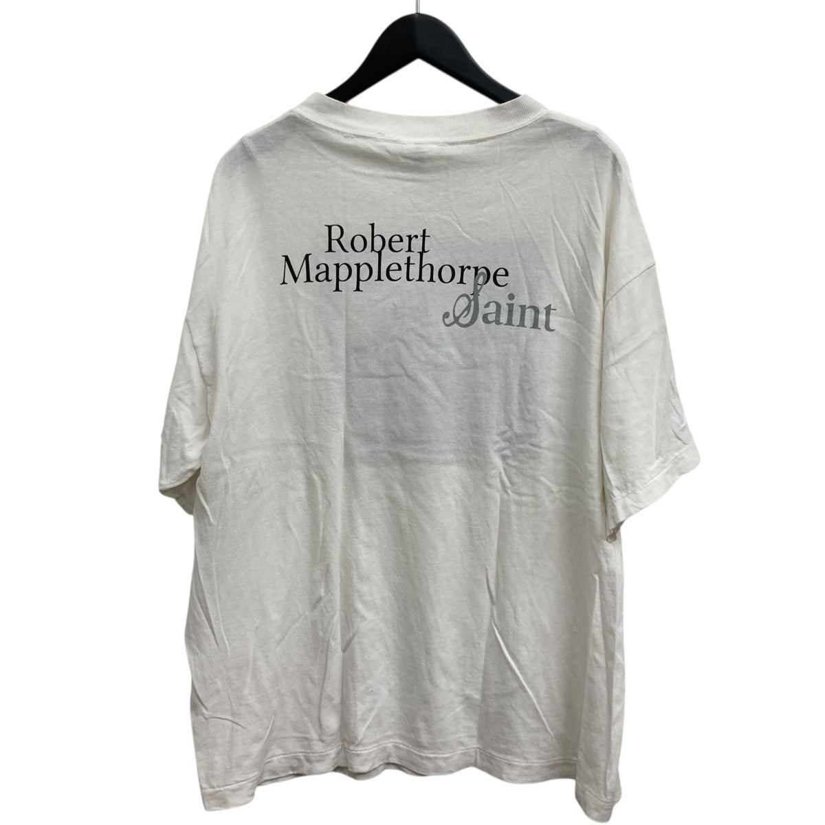 SAINTセントマイケル新品Mサイズホワイト Tシャツ SAINT. Is Life. セントマイケルMサイズ新品Tシャツ ホワイト