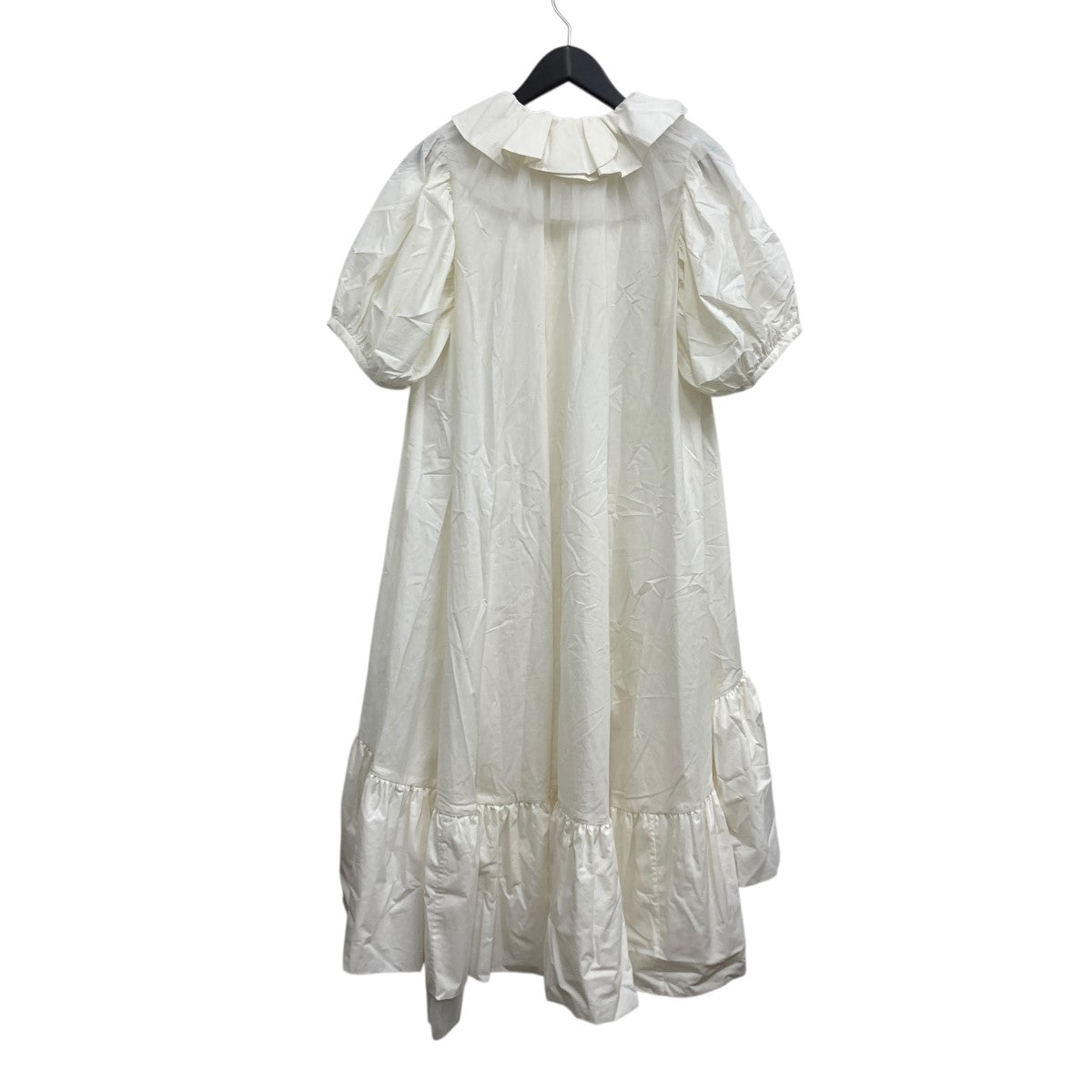 VIVIANO TULLE LAYERED PUFF SLEEVE DRESS チュールレイヤードパフスリーブドレス 古着・中古-2枚目のアイテム画像