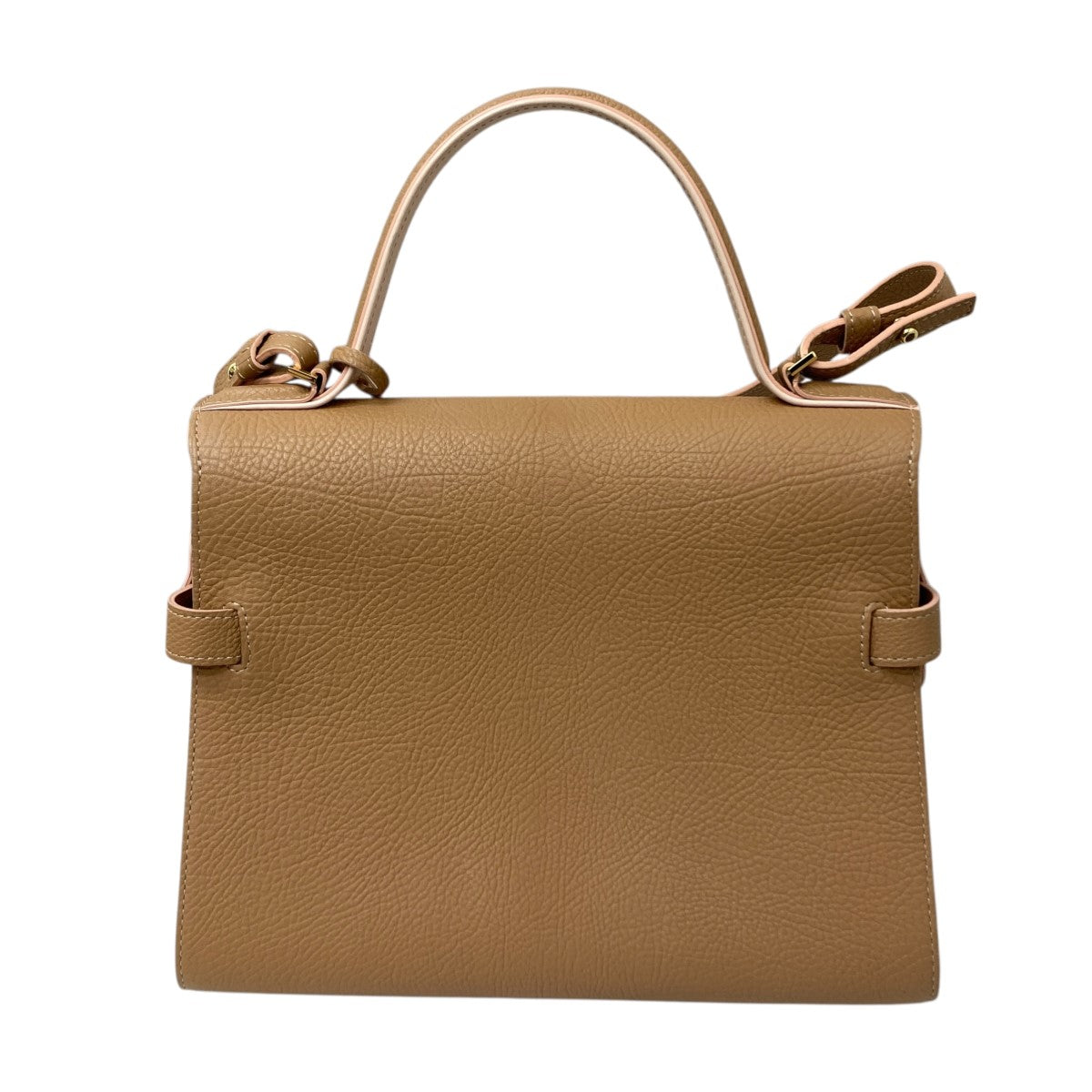 VIP価格【DELVAUX】タンペート シティ DELVAUX(デルヴォー) タンペート バッグ ブラウン×ピンク