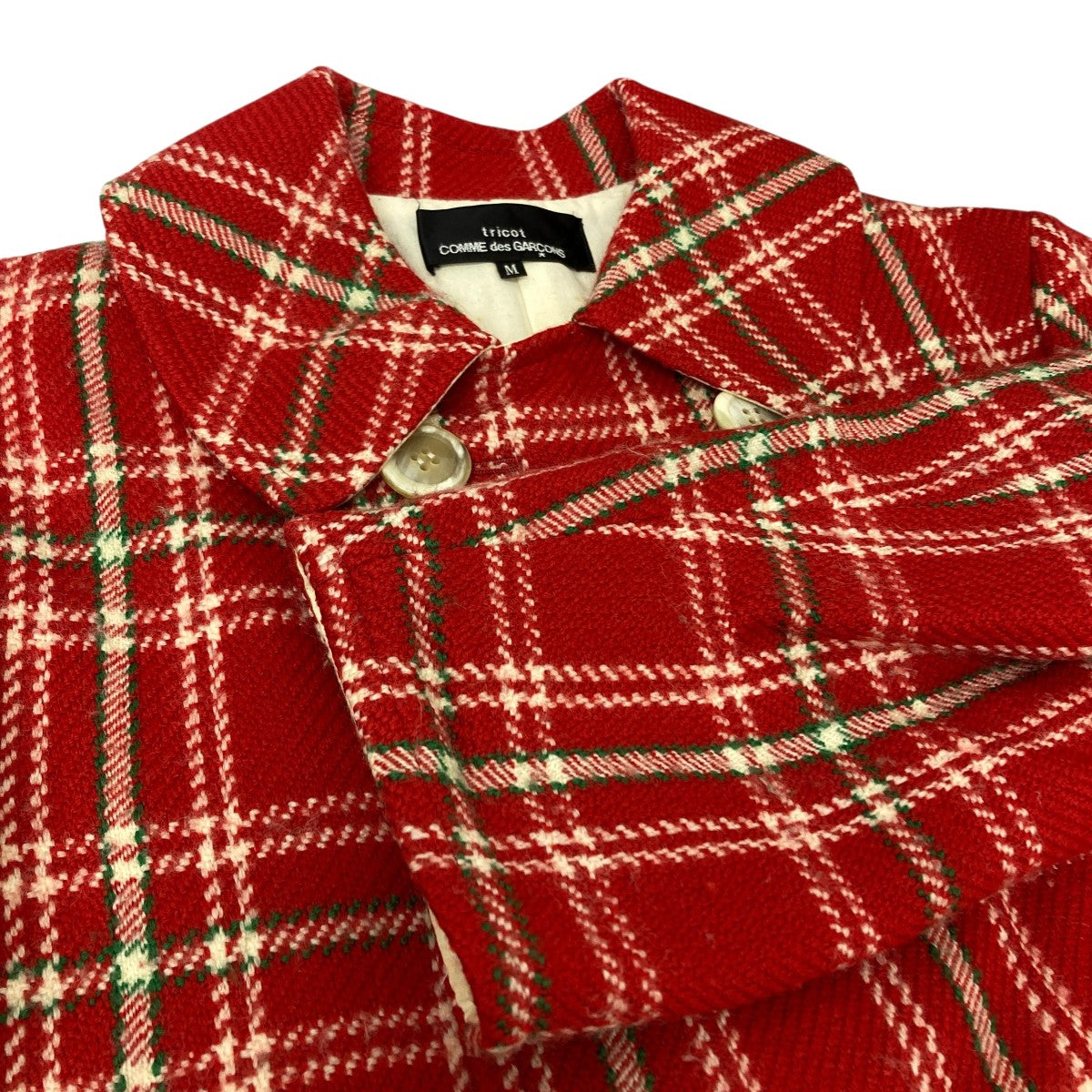 tricot COMME des GARCONS ジャケット　タータンチェック tricot COMME des GARCONS】2021-22AWついに入荷！タータン