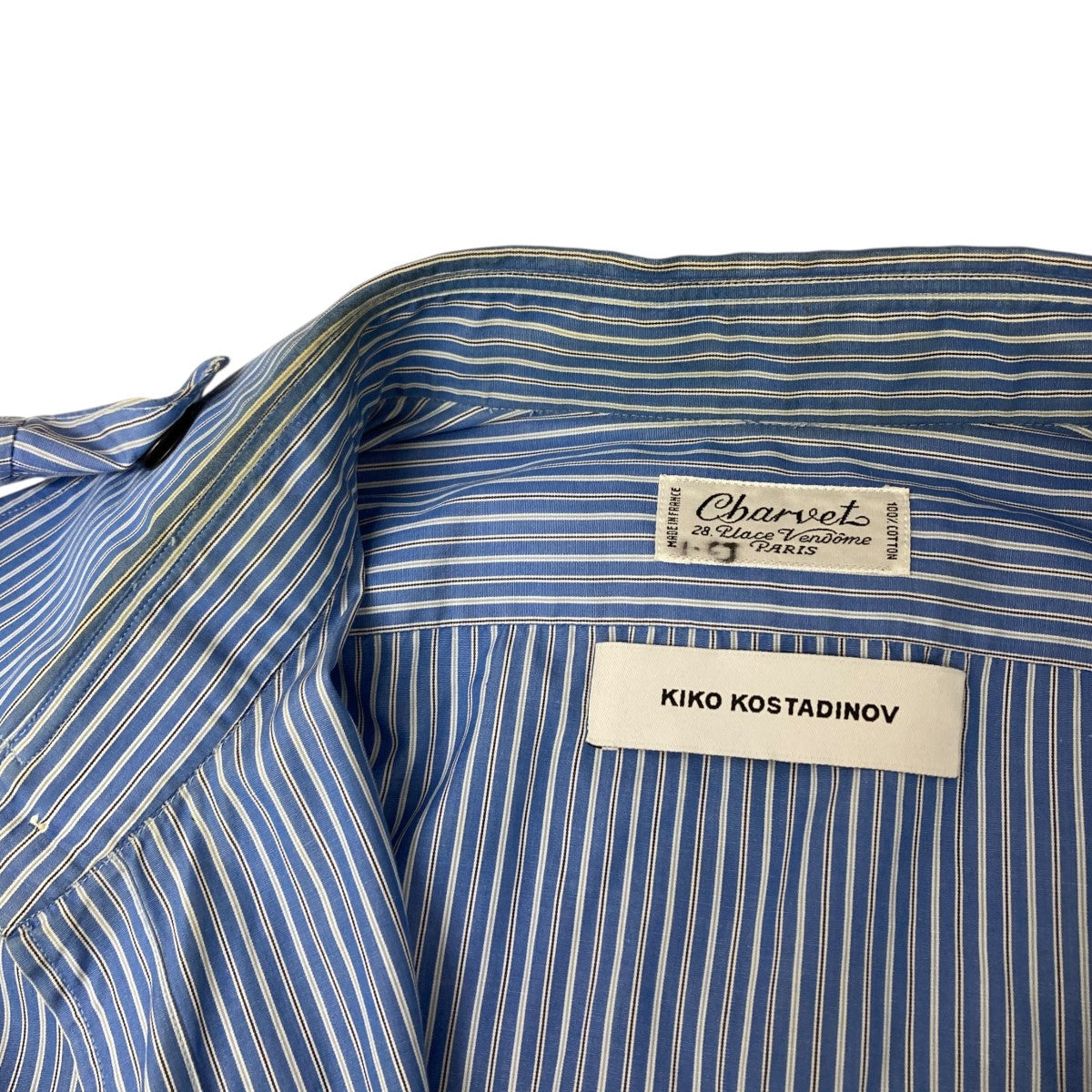 ONE OFF SHIRT ストライプシャツ