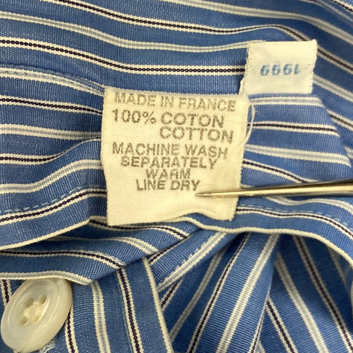 ONE OFF SHIRT ストライプシャツ
