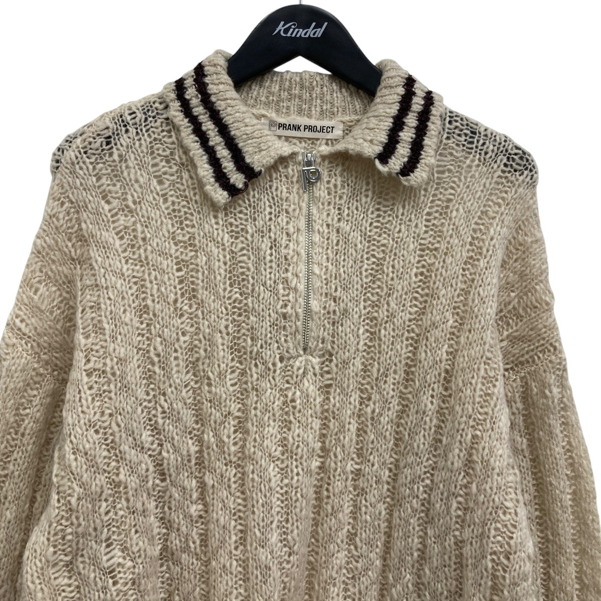 【PRANK PROJECT】カラーステッチニットトップス PRANK PROJECT(プランク プロジェクト)｜カラーステッチニット