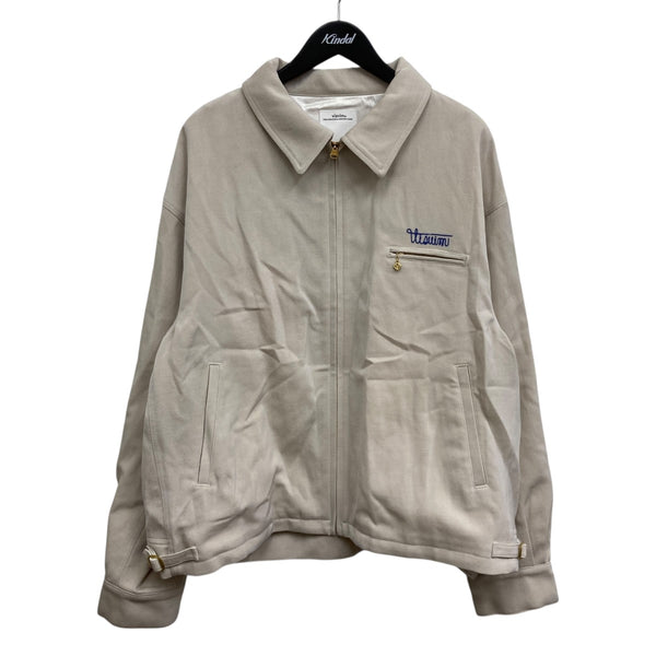 VISVIM(ビズビム) STRATO SWING TOP ロゴ刺しゅうジップブルゾン