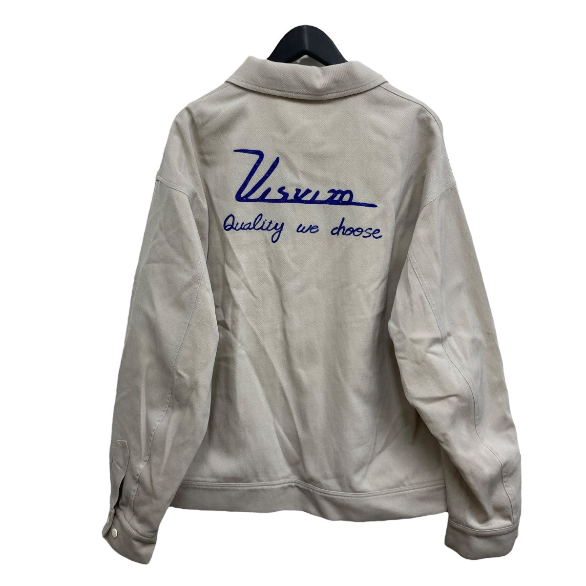 VISVIM(ビズビム) STRATO SWING TOP ロゴ刺しゅうジップブルゾン