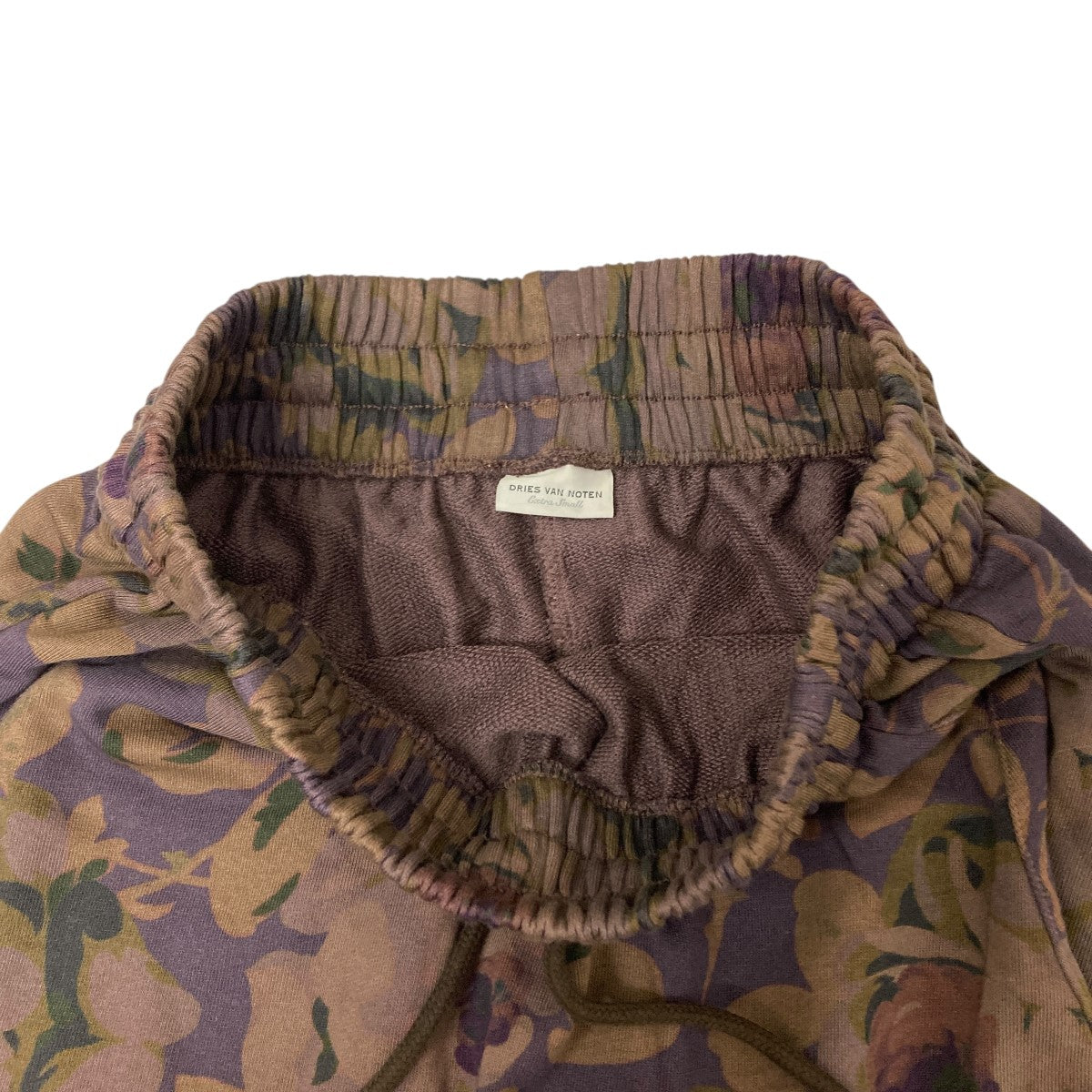 ドリス　花柄スウェットシャツ 希少【Dries Van Noten】ドリス花柄スエットシャツ (Dries Van
