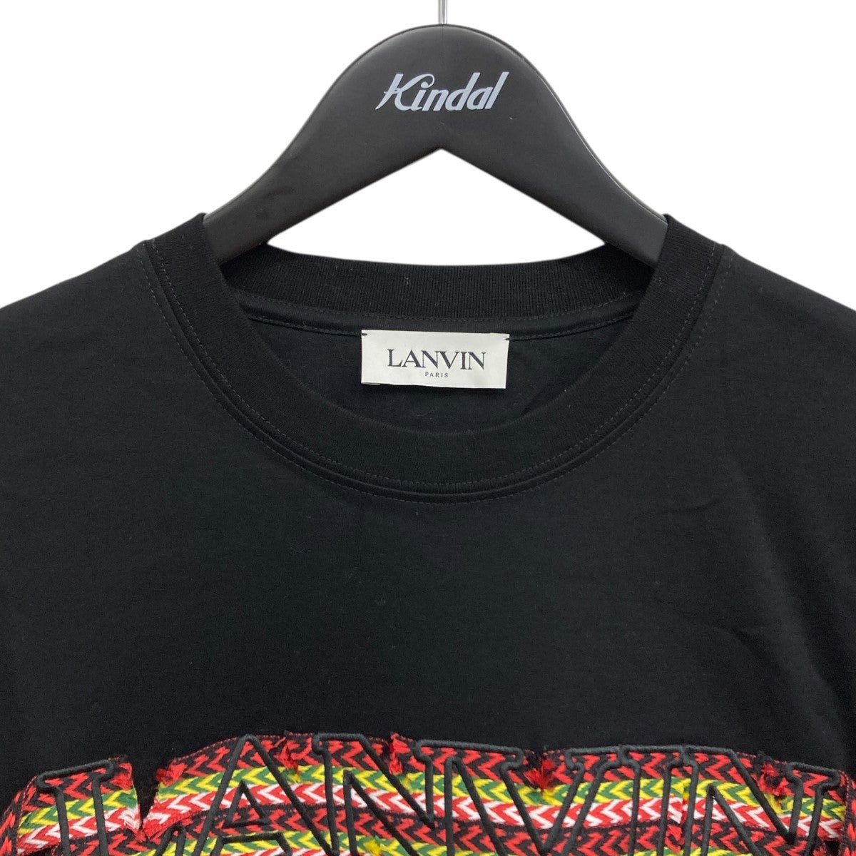 LANVIN エンブロイダリ-カットソー 古着・中古-3枚目のアイテム画像