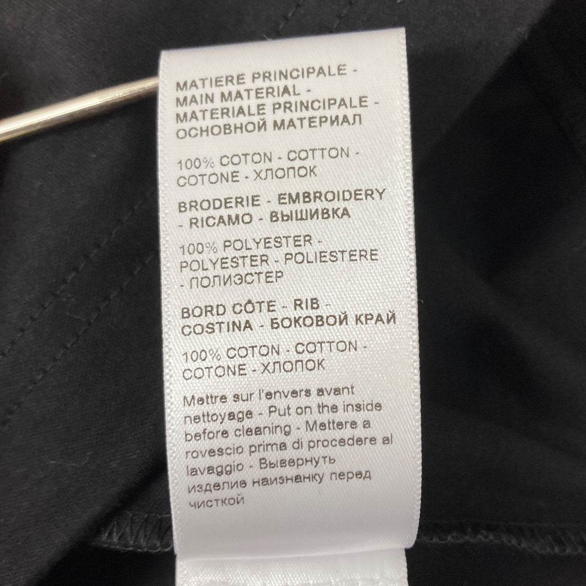 LANVIN エンブロイダリ-カットソー 古着・中古-4枚目のアイテム画像