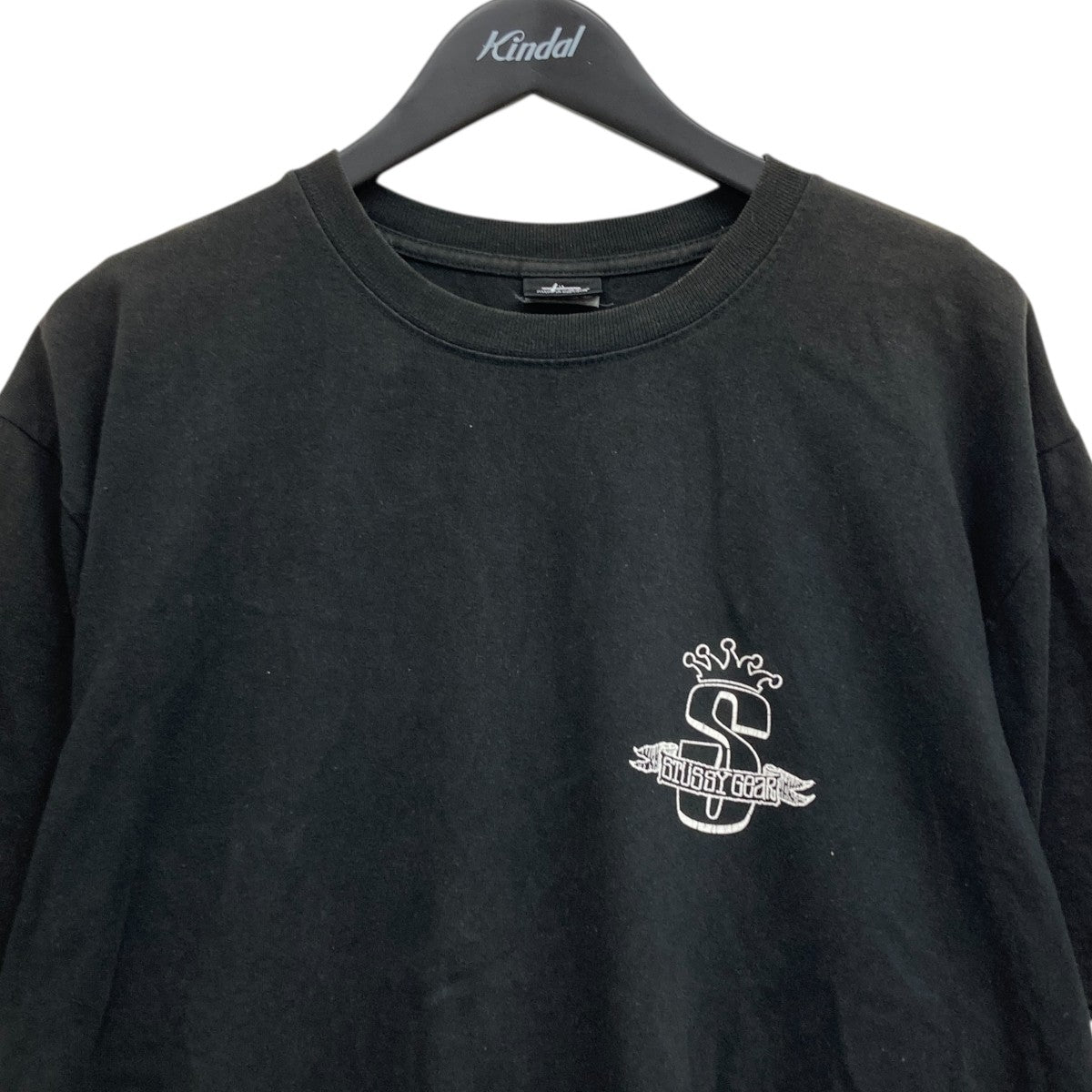 ★関税込★Stussy★Stussy Gear Banner T-Shirt Black★Tシャツ stussy(ステューシー) Gear Banner TeeプリントTシャツ ブラック