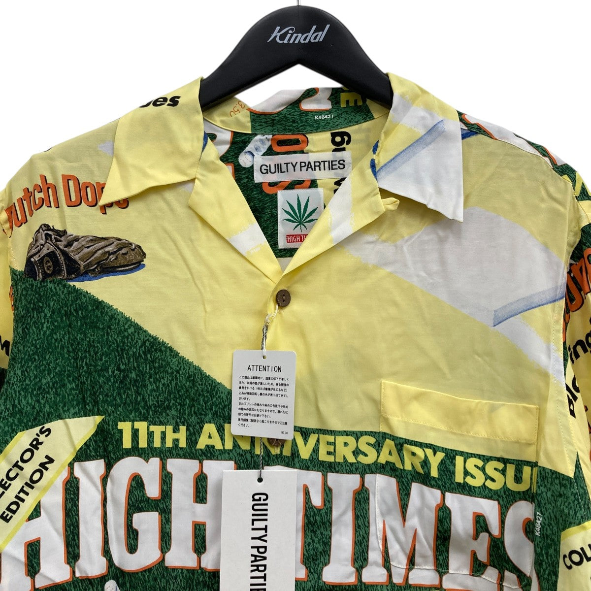 WACKO MARIA HIGHTIMES S S HAWAIIAN SHIRT ( TYPE-4 ) 半袖シャツ 古着・中古-3枚目のアイテム画像