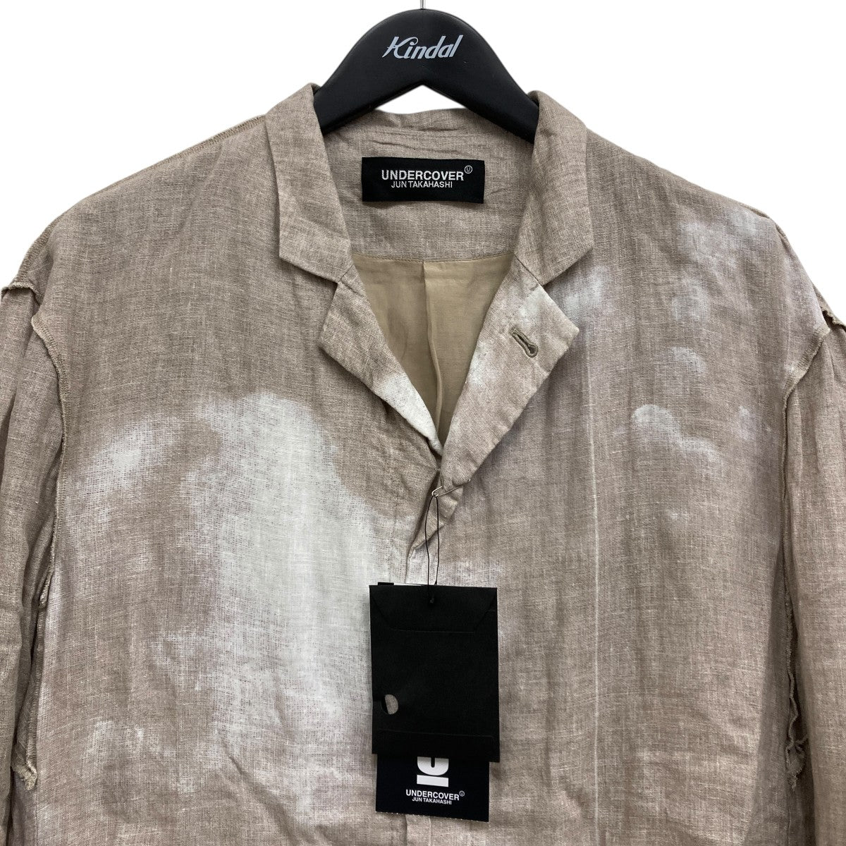 UNDERCOVER(アンダーカバー) 25SS リネン総柄ジャケット UC1E4101-1 