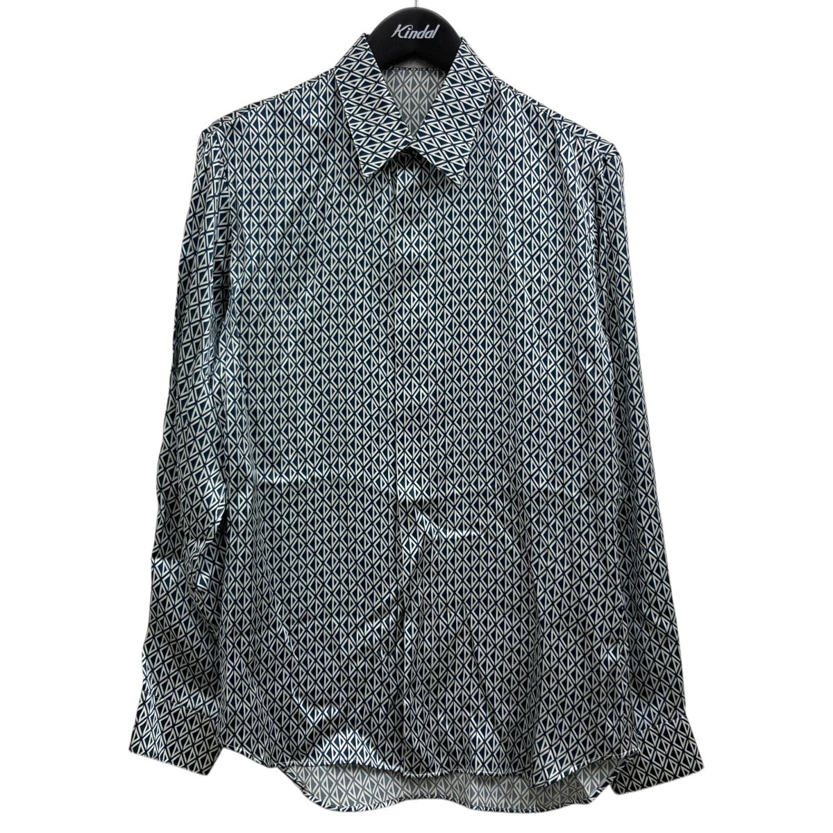 DIOR CDダイヤシルクシャツ 古着・中古-1枚目のアイテム画像