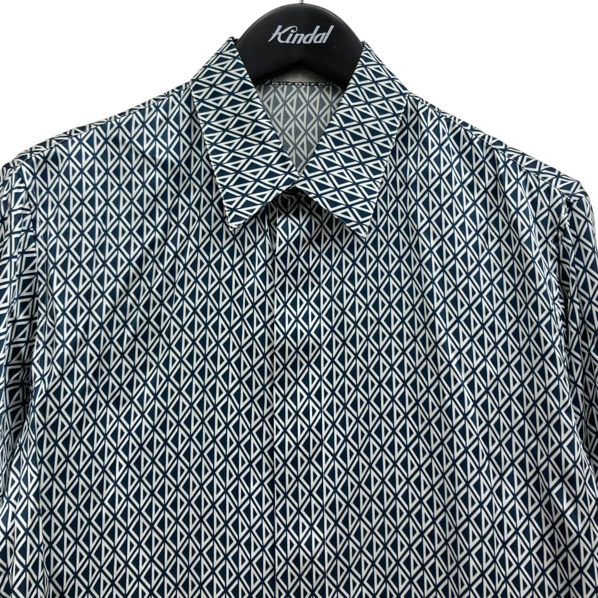 DIOR CDダイヤシルクシャツ 古着・中古-3枚目のアイテム画像