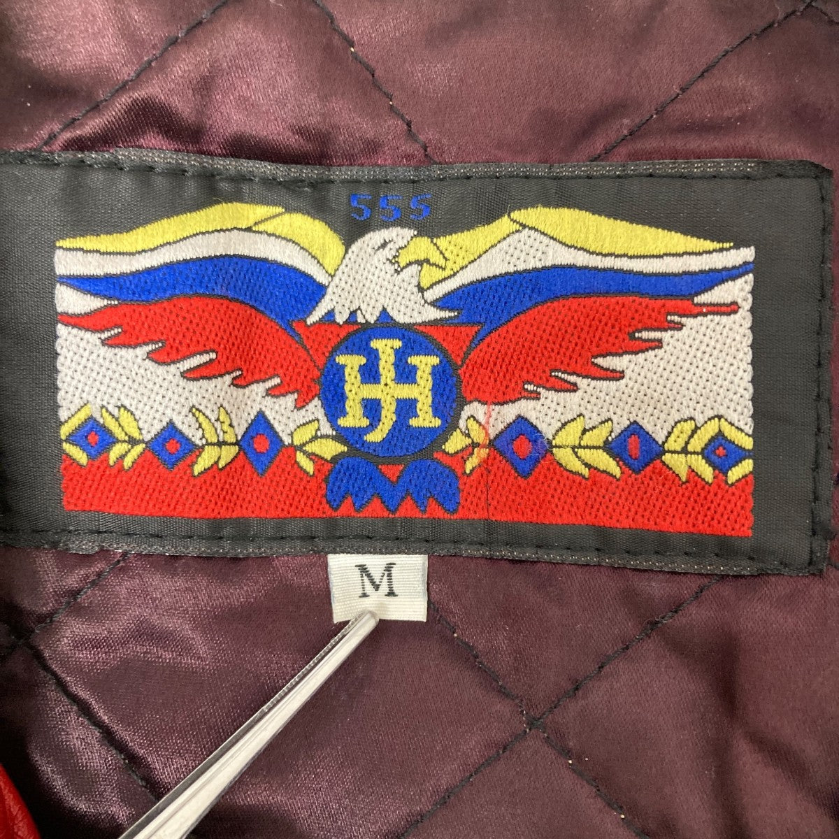 JEFF HAMILTON(ジェフハミルトン) レザージャケット ブラック×レッド