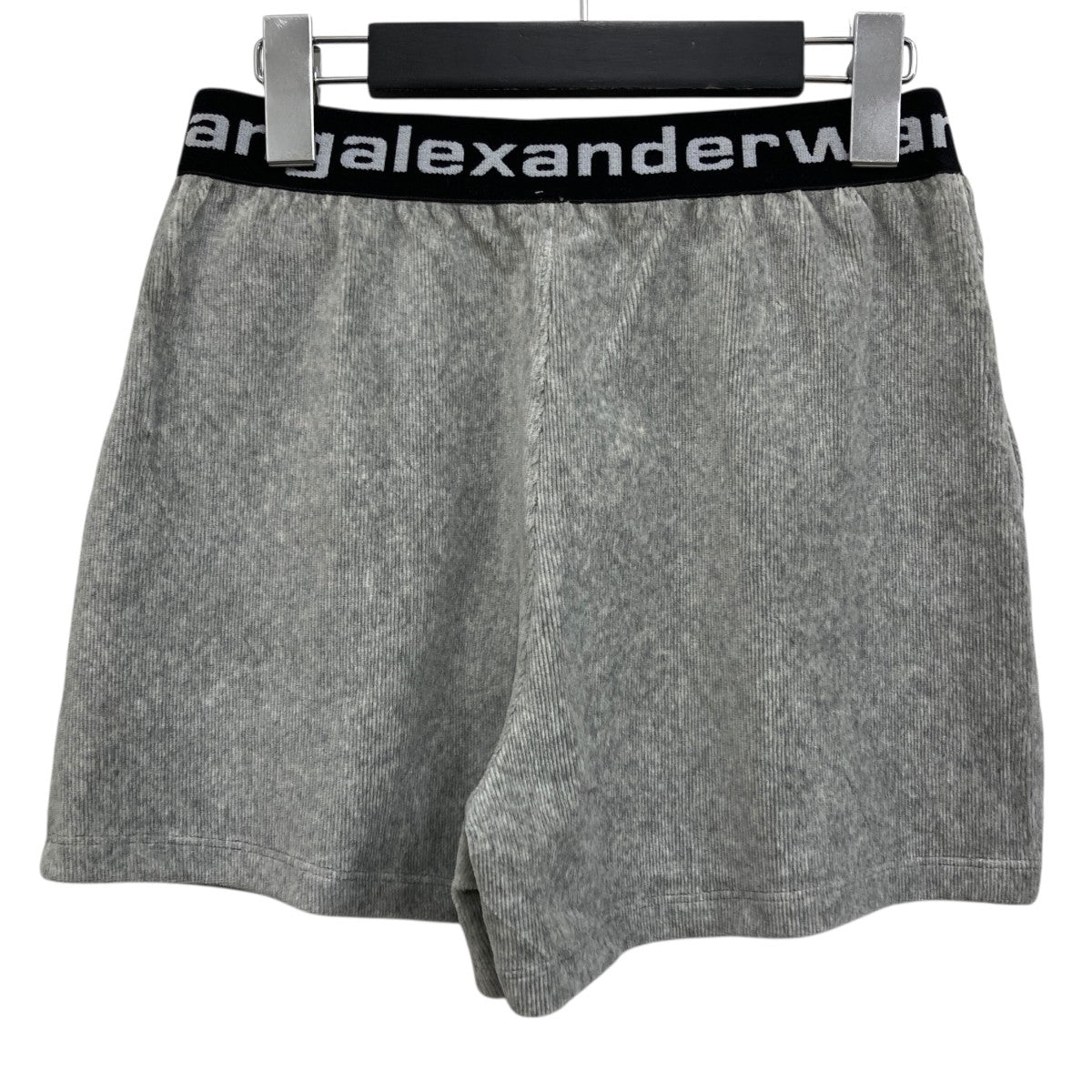 【超歓迎】 ALEXANDER グレー ショートパンツ WANG(アレキサンダーワン) パンツ