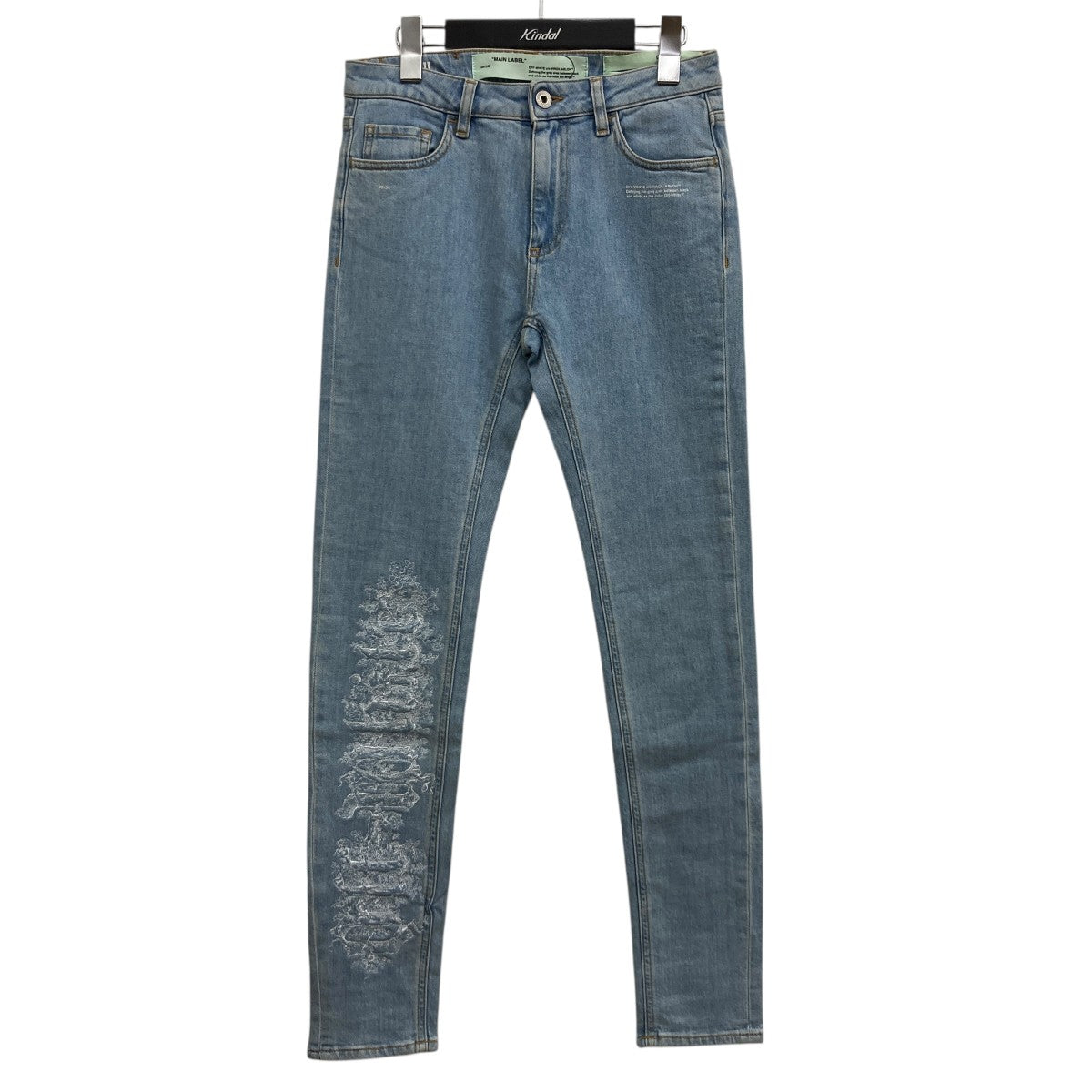 OFFWHITE(オフホワイト) デニムパンツ OWYA003S18956130 インディゴ