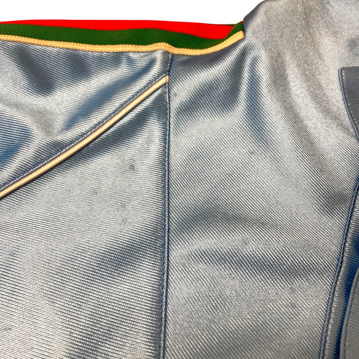 GUCCI(グッチ) アームラインフロントアノラックブルゾン 653372