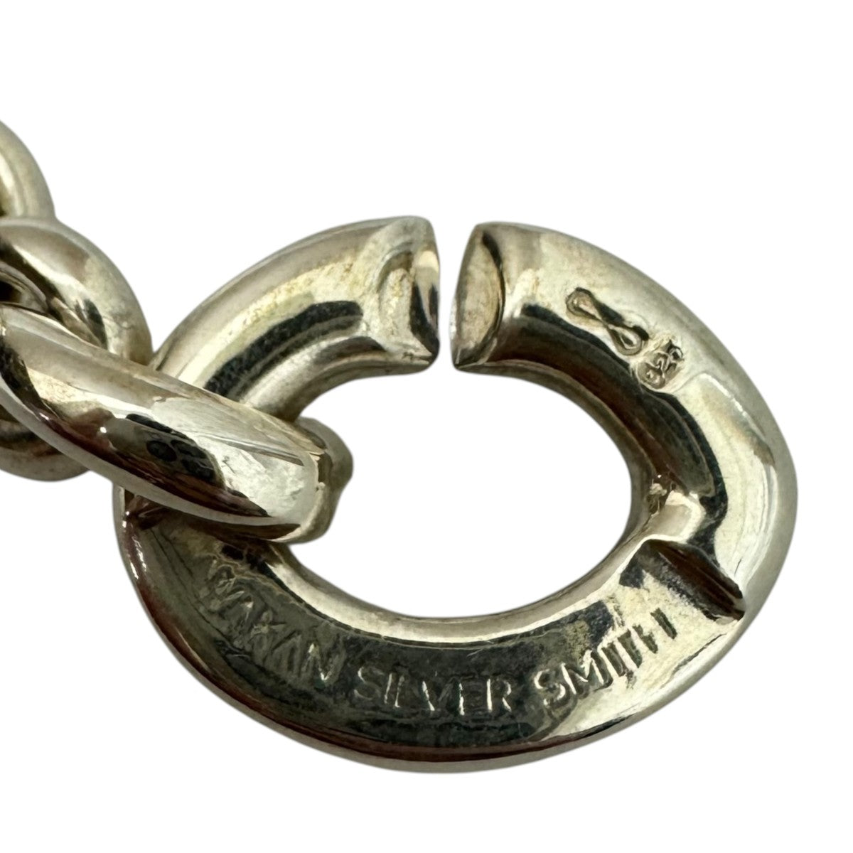 BN-035 Hook connect bracelet (Large) | WAKAN SILVER SMITH