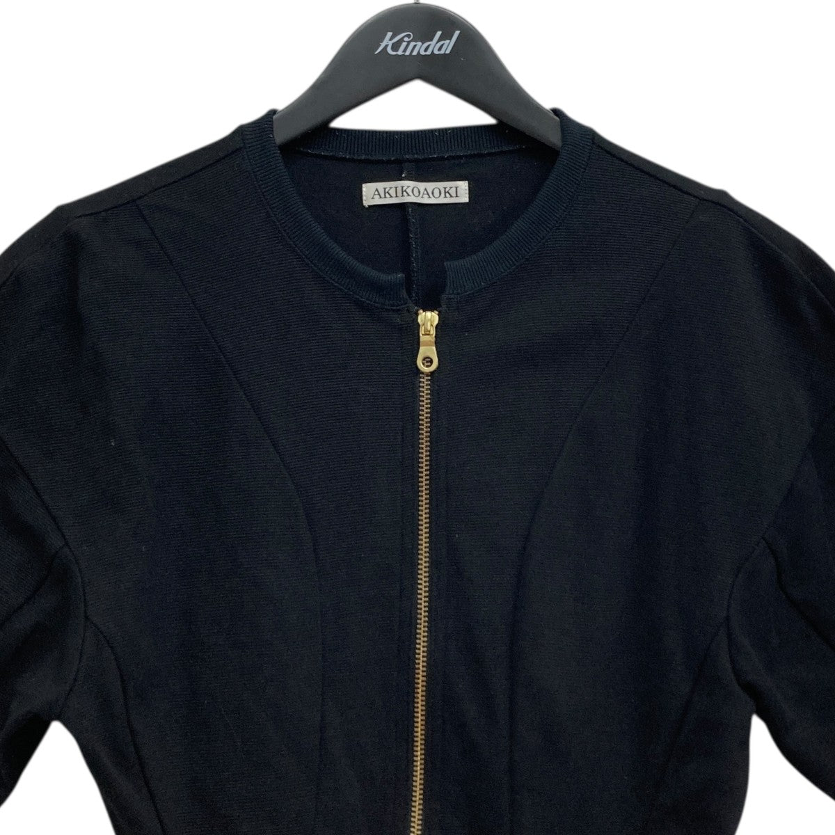 AKIKOAOKI(アキコアオキ) 《STUDIOUS別注》puffy zip TOP パフ