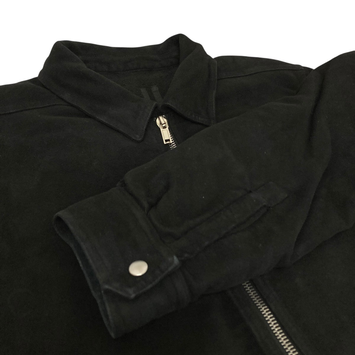 OMMO ドローストリングバックジップジャケット DRKSHDW(ダークシャドウ) ドローストリングヘム ジップ