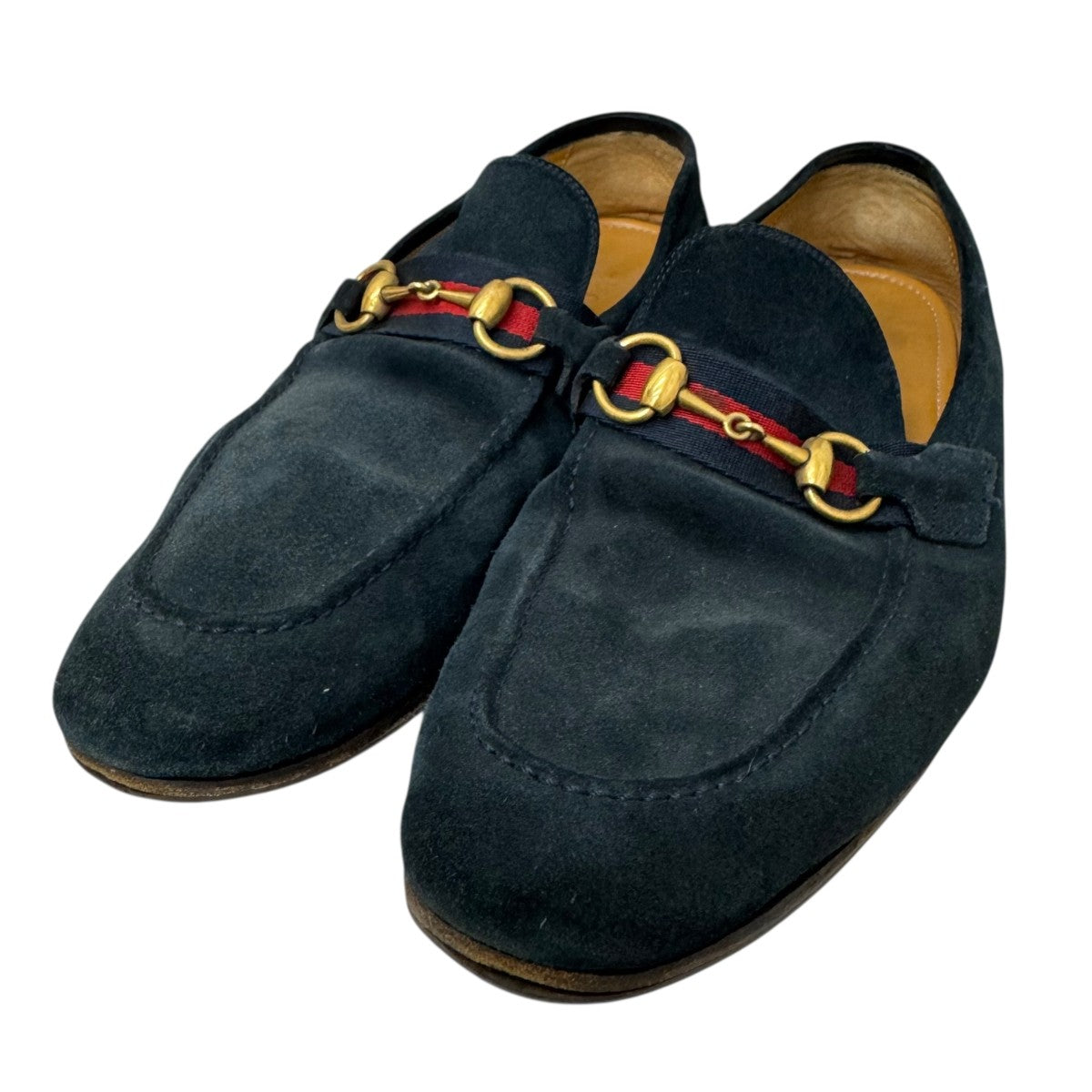 【GUCCI】レザー エスパドリーユ 29.5センチ GUCCI(グッチ) エスパドリーユ466903 466903 ネイビー サイズ 5