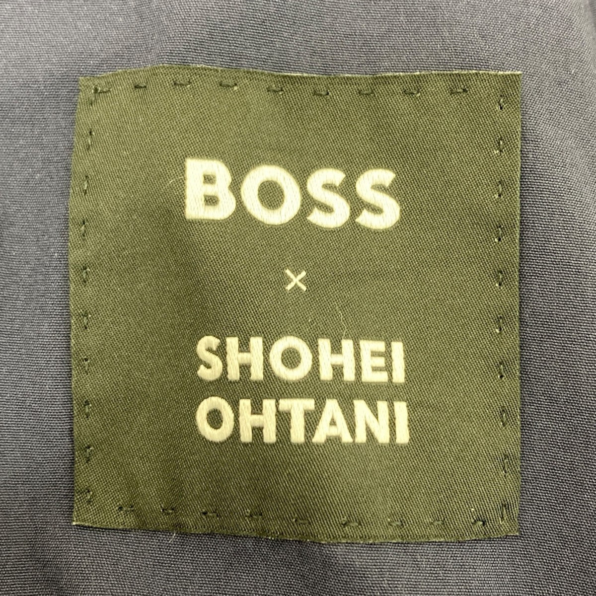 F*Y様 BOSS x SHOHEI OHTANI 　ストレッチ 48　ジャケッ BOSS - BOSS x Shohei Ohtani relaxed-fit striped jacket with