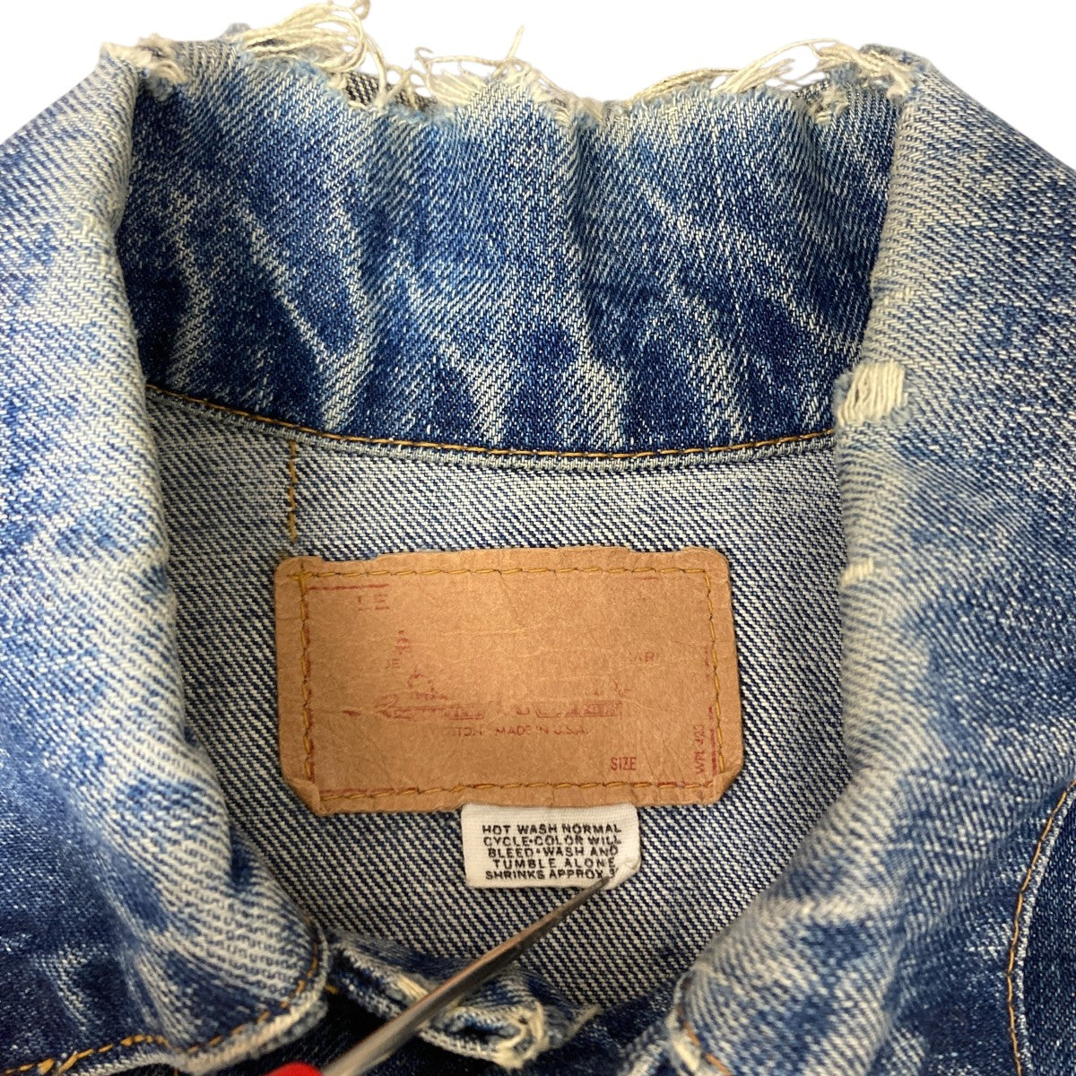 いおぱぱLevi's 70505 インディゴデニムジャケット Lサイズ Levi's 【値下げ】Levis 70505 3rd Big E デニムジャケット