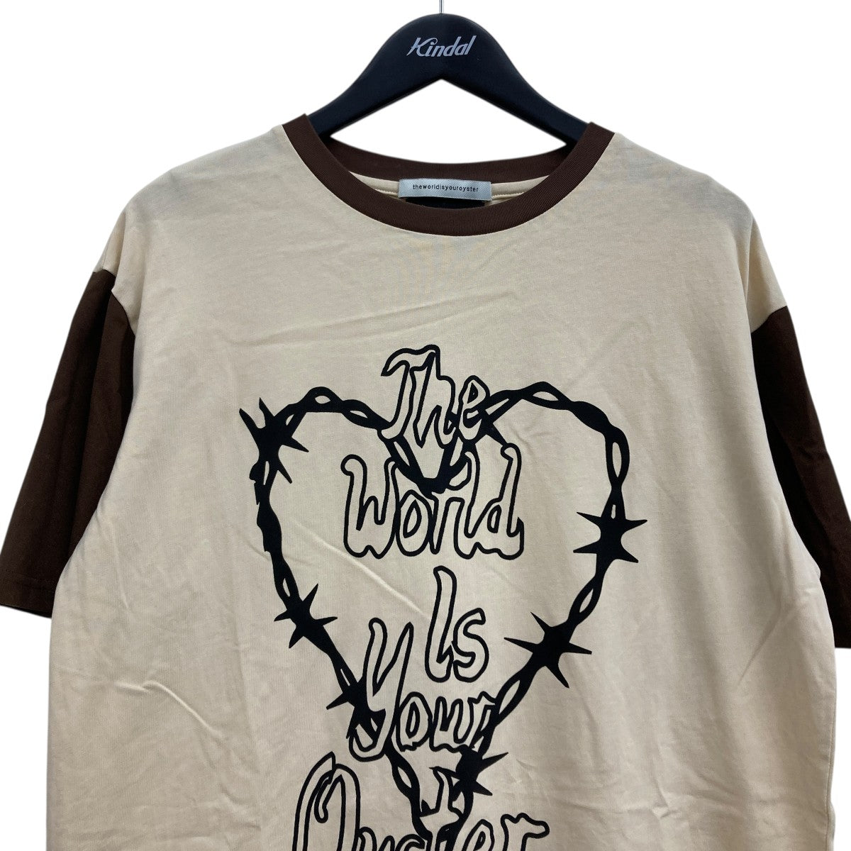 theworldisyouroyster プリントTシャツ 古着・中古-3枚目のアイテム画像