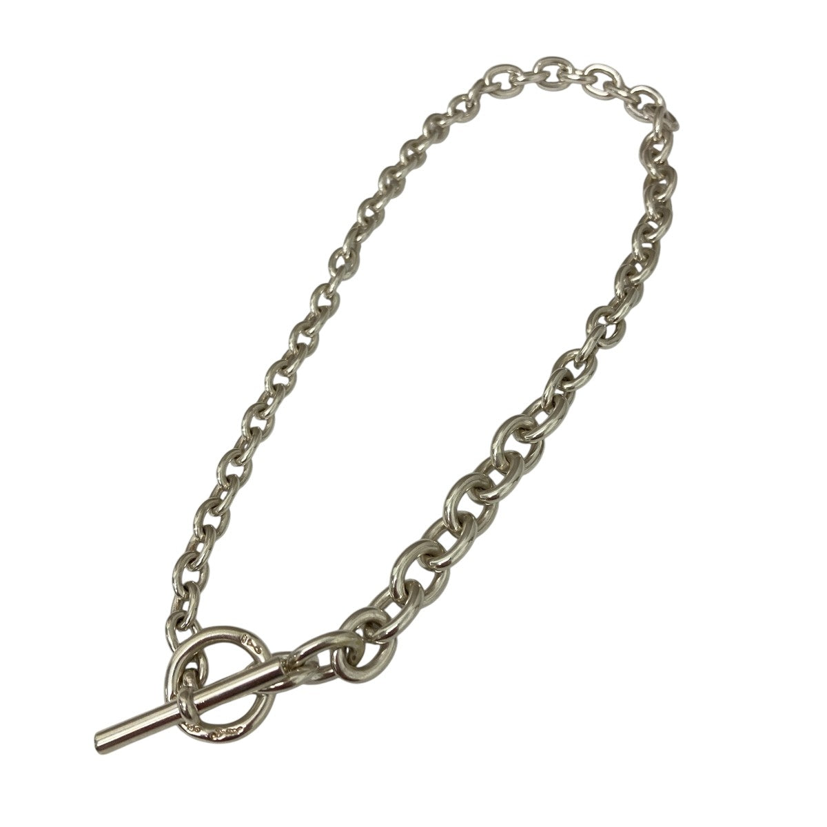[C] Silver925 / 115g / 55cm ダブルフック ネックレス wakan silver smith(ワカンシルバースミス) フックコネクト