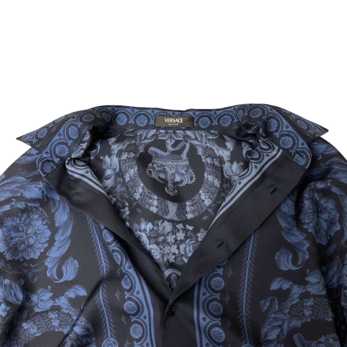 (SALE)【ヴェルサーチ】フロック バロッコ シルエットターコイズ resize_image.php?image=