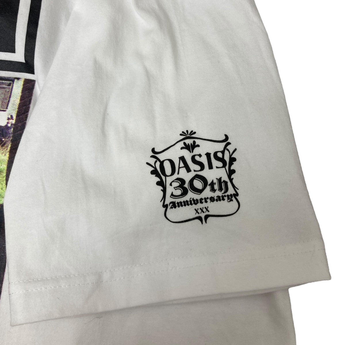 oasis アダムエロペ　Tシャツ ホワイト　L Adam et Rope' アダムエロペ oasis オアシス ロゴ プリント 半袖
