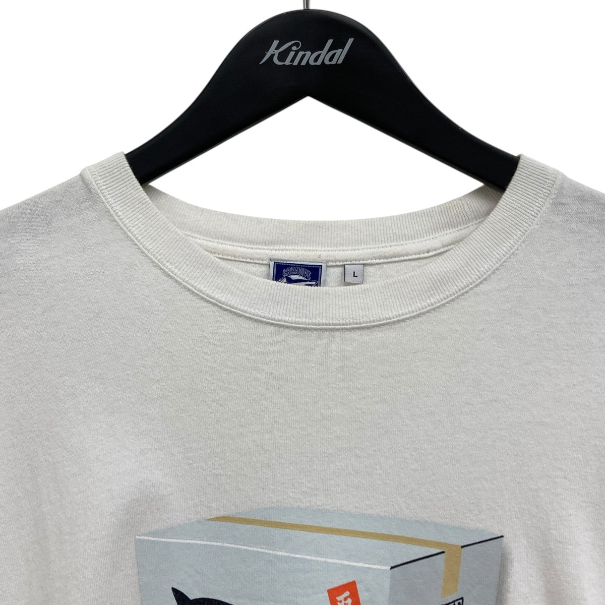 BlackEyePatch×Creative Drug Store プリントTシャツ ホワイト