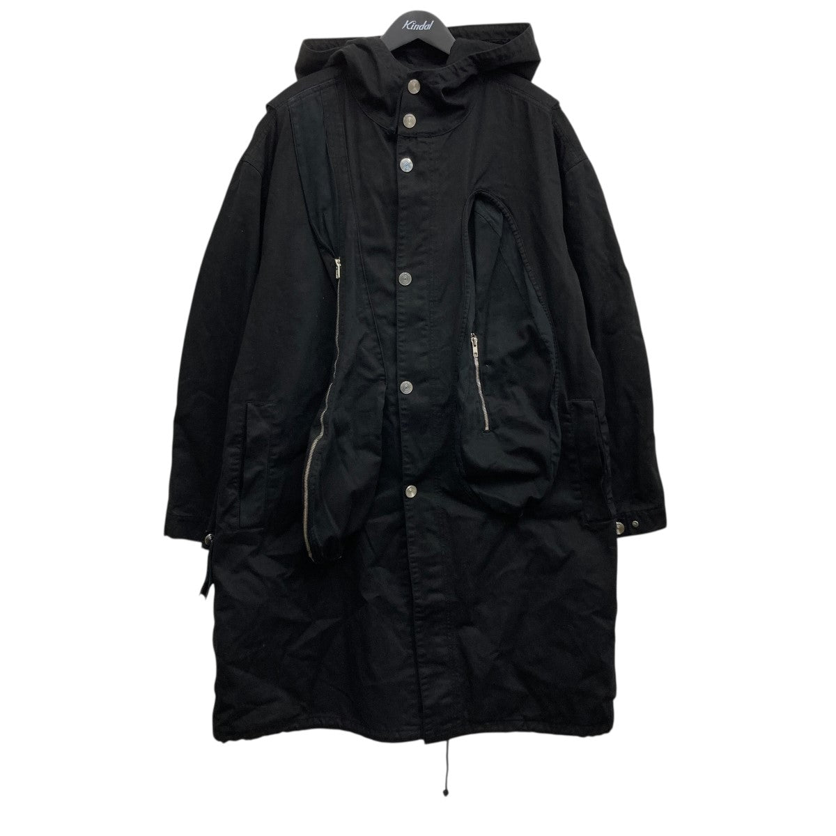 NAMACHEKO(ナマチェコ) 「FLAT OVER COAT」ベロアチェスターコートNM21